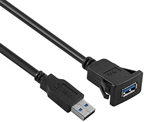 Cable USB Vrllinking USB A Macho a Hembra de 6 Pies Negro Lapson México