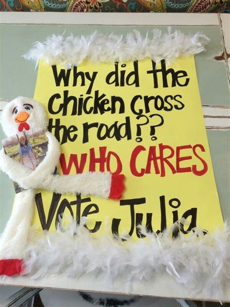 Funny Voting Posters For Kids