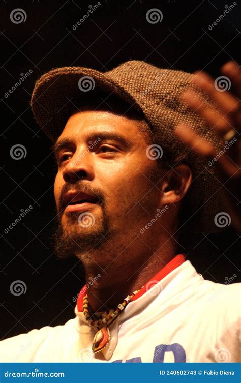 Michael Franti during the Live Concert at the Arezzo Wave Festival Editorial Stock Photo - Image ...