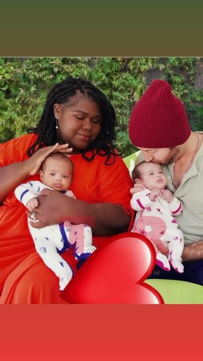 Actress Gabourey Gabby” Sidibe Shows Off Her Newborn Twins With