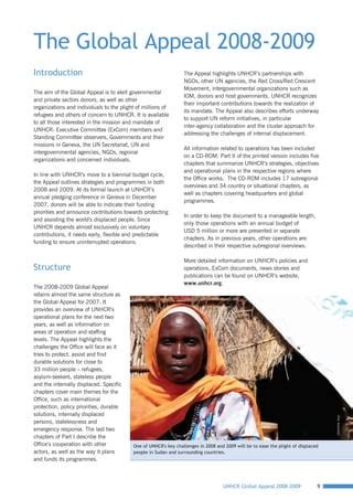 Unhcr The Global Appeal Pdf