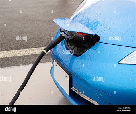 Sockets For Charging And Electric Car Hi Res Stock Photography And