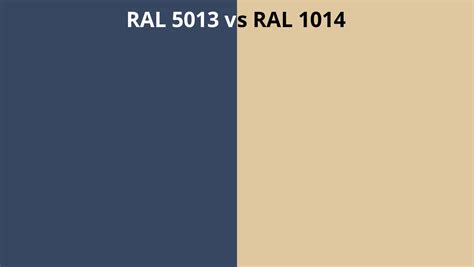 Ral 5013 Vs 1014 Ral Colour Chart Uk