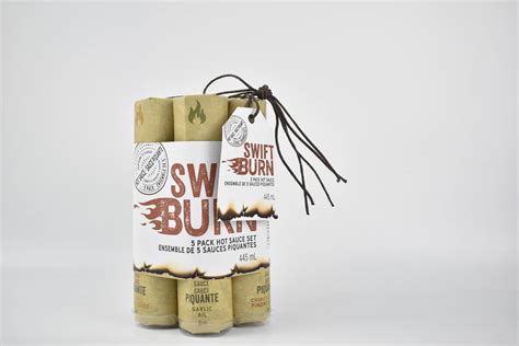 Swift Burn Hot Sauce Set Pk Seasonsgala