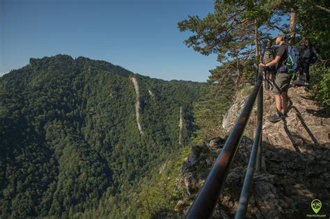 Sokolica i Sokola Perć w Pieninach szlak z Krościenka