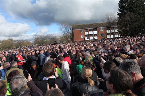 Ashbourne Royal Shrovetide 2023 day two recap as Up'ards win 1-0 ...