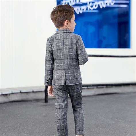 20051-Boy's Formal Suits Slim Fit Boys Suit Set Dresswear Ring Bearer ...