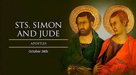 Saint Spotlight Sts Simon And Jude The Catholic Witness