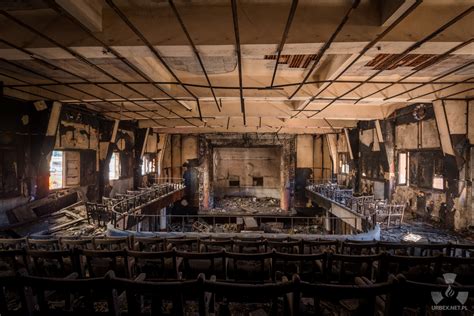 Burned Cinema Pl Abandoned Cinema Italy