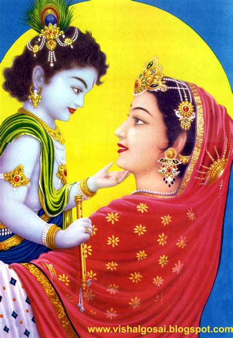 VISHAL GOSAI: Lord Child Shri Krishna & Yashoda mata