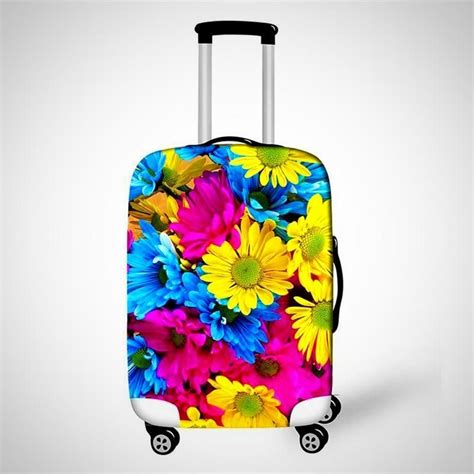 Flowers Suitcase Covers 2 Suitcase Cover Suitcase Set Luggage Cover