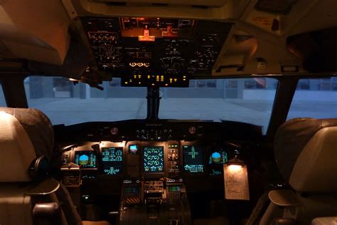 Dash 8 Q400 Cockpit