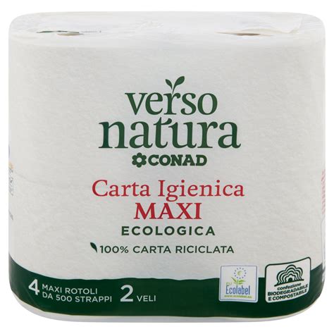 Carta Igienica Ecologica Maxi Rotoli Conad Conad