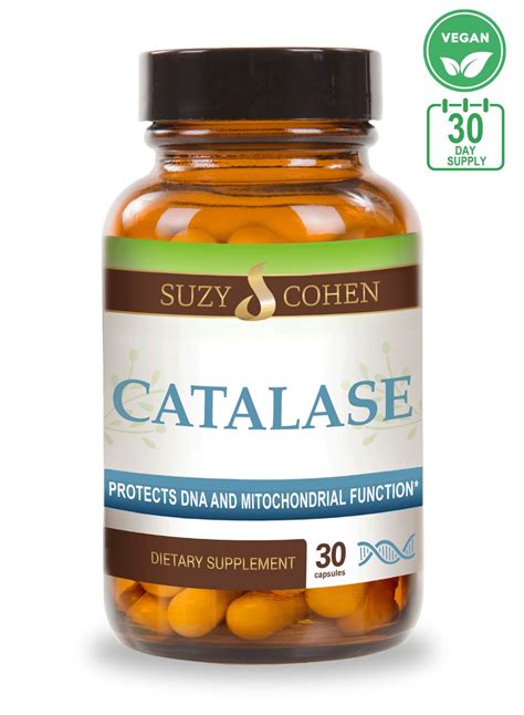 Catalase Supplement - A Super Antioxidant - Suzy Cohen