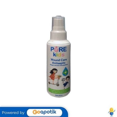 Jual Pure Kids Wound Care Antiseptic 50 Ml Botol Shopee Indonesia