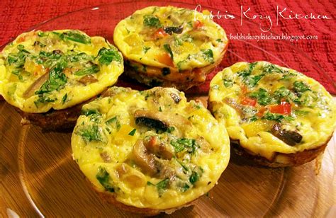 Mini Frittatas Bobbi S Kozy Kitchen