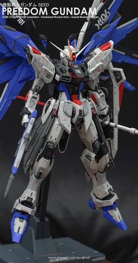 Custom Build Mg 1100 Freedom Gundam Ver 20 Detailed