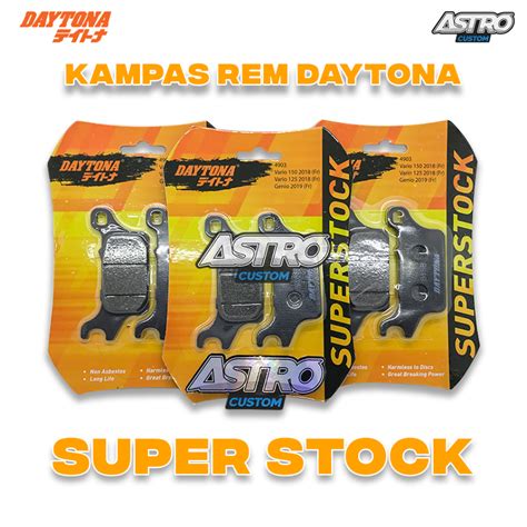 Jual Kampas Rem Vario 125 Vario 150 Genio Dispad Depan Daytona