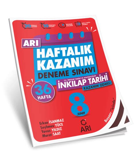 Arı 8 Sınıf Haftalık Kaz İnkılap Deneme Sınavı