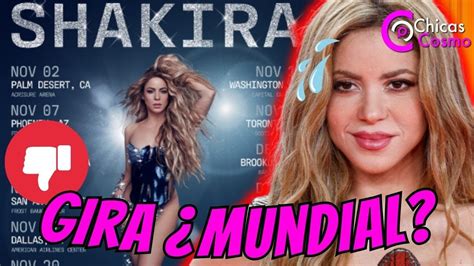 Shakira Revela Las Primeras Fechas De Su Gira Y Los Fans No Est N Tan