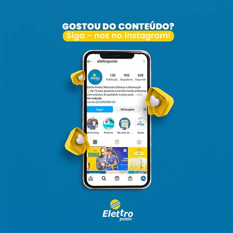 Social Media Elettro Ponto On Behance