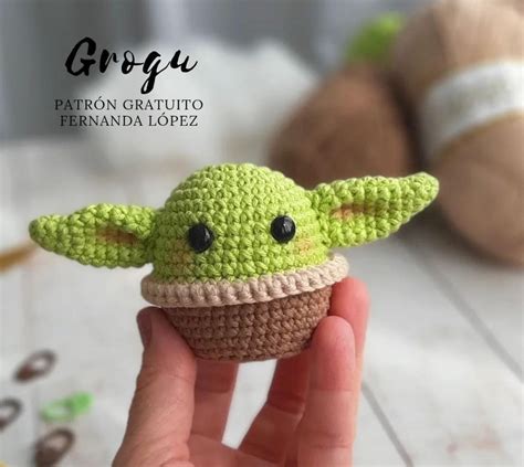 Free Baby Yoda Crochet Pattern