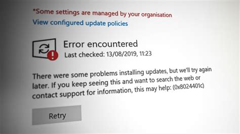 Fix Windows Update Error Code 0x8024401c On Windows 11