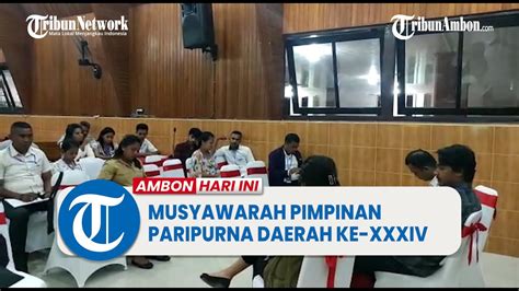 Musyawarah Pimpinan Paripurna Daerah Ke Xxxiv Amgpm Dapua Ketua Daerah