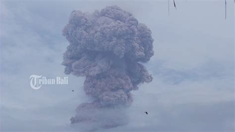 Gunung Agung Kembali Erupsi Ini Imbauan Dan Penjelasan Bnpb