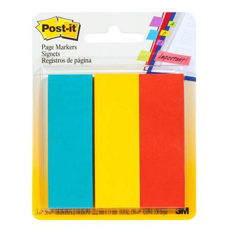 Separadores Post It Varios Colores Pza Walmart