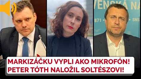 Taraba a Danko vypli markízáčku ako pokazený mikrofón Soltész