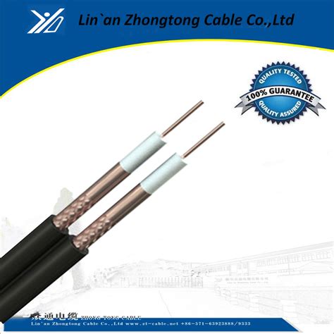 Siamese Solid Copper Rg Rg Coax Coaxial Video Cable China Dual