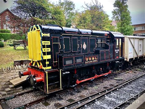 British Rail Class 08 Brml Shunter Diesel Locomotive Tapestry Textile By Gordon James Fine