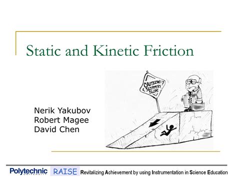 PPT Static And Kinetic Friction PowerPoint Presentation Free