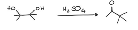 Solved Draw The Mechanism And Explain It For The Pinacol Chegg