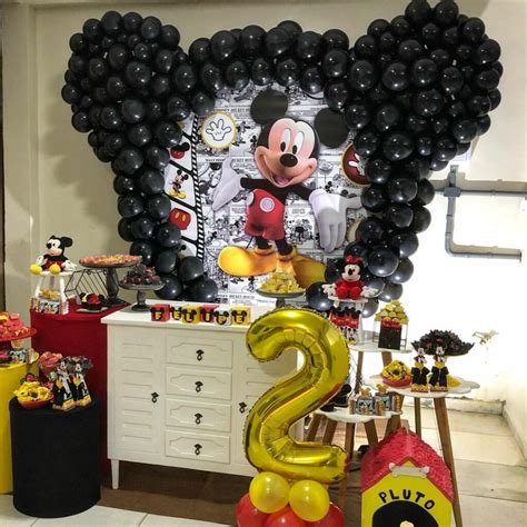 Festa Mickey Mouse Ideias de Decoração Dicas e Vídeos de Passo a