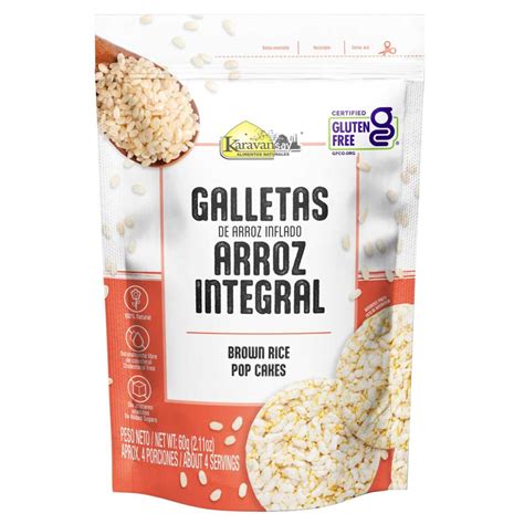 Galletas De Arroz Inflado Integral G Karavansay