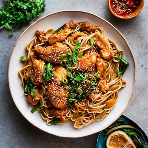 Stir Fried Noodles With Chicken Jumbo