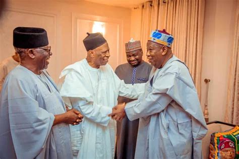 Gov Sule Visits Apc National Chairman Ganduje After Appeal Court