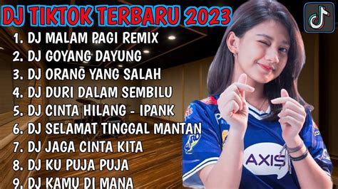 DJ TIKTOK TERBARU 2023 DJ MALAM PAGI DJ HILANG KADANG KU TAK