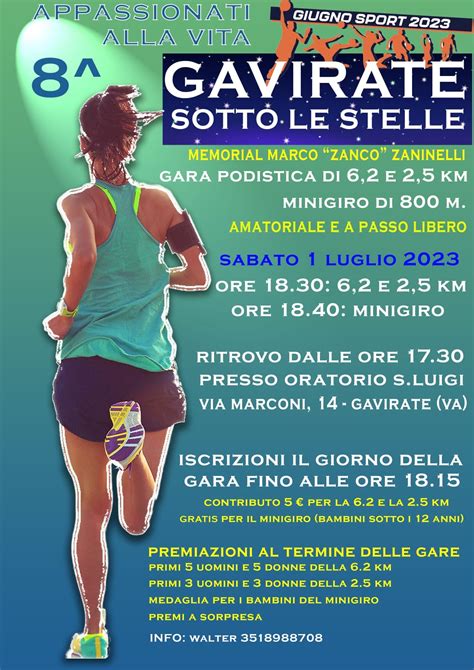 Gavirate Va Gavirate Sotto Le Stelle Sabato Luglio