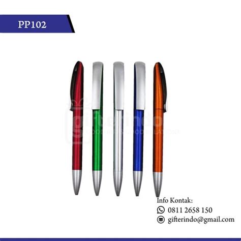 PP102 Pulpen Promosi Custom Logo Gifterindo