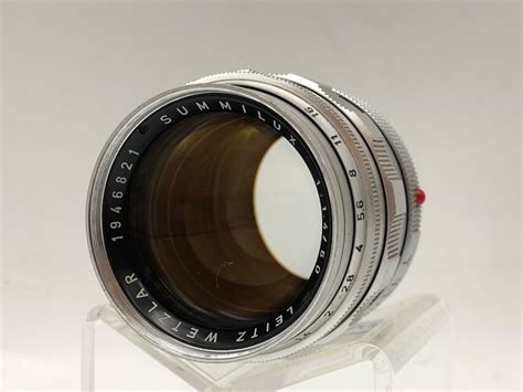 【中古：b 並品 】ライカ ズミルックスm 50mm F1 4 E43 クローム 2143092643088 中古カメラ・レンズ販売