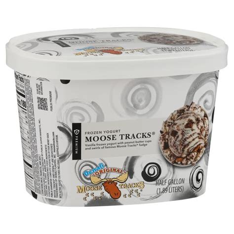 Publix Premium Frozen Yogurt Moose Tracks