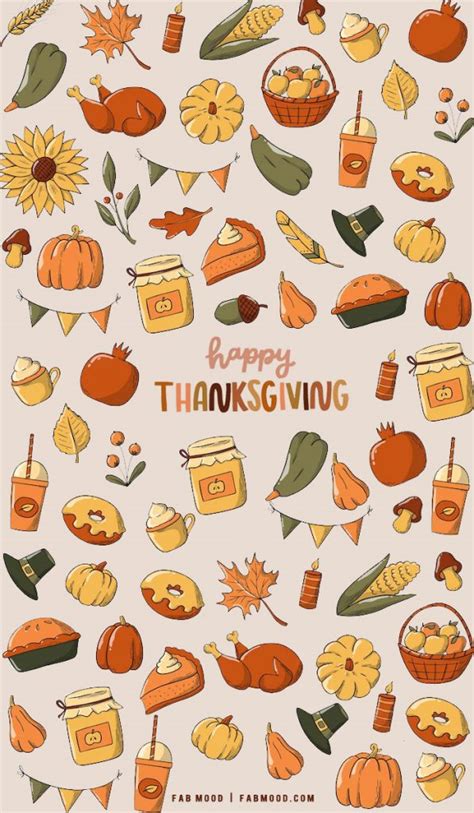 10 Cute Thanksgiving Wallpapers Feast Wallpaper For Iphone And Phone 1