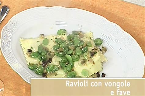 Ravioli Con Vongole E Fave Ravioles Con Almejas Y Habas El Gourmet