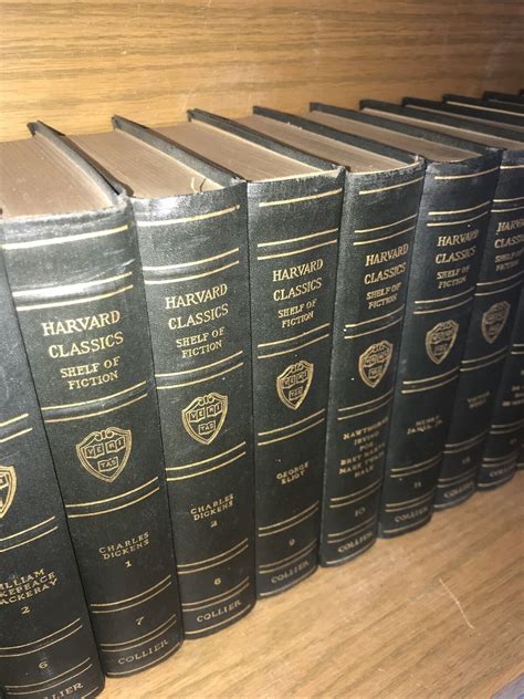 The Harvard Classics First Edition Shelf Of Fiction Complete Vol