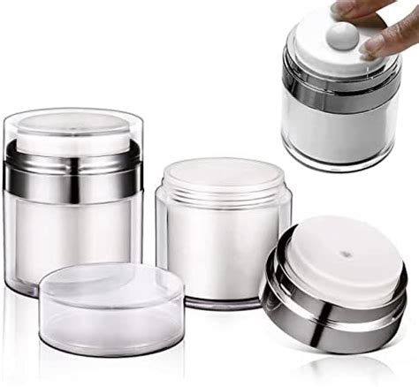 Pack Airless Pump Jar Ml Ml Benifile Thicken Empty Moisturizer