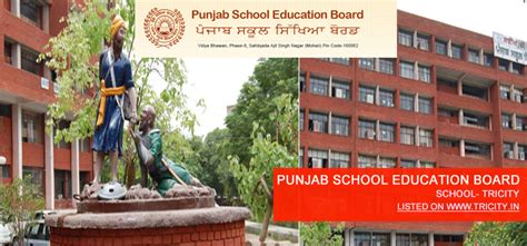 Punjab School Education Board Mohali The Development And Education