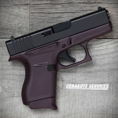 Glock Plum Pistol Cerakote Services